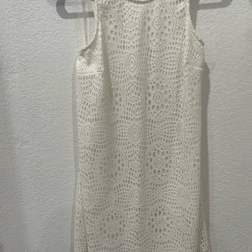 Speechless white Sheath Mini Dress Halter Sleeveless